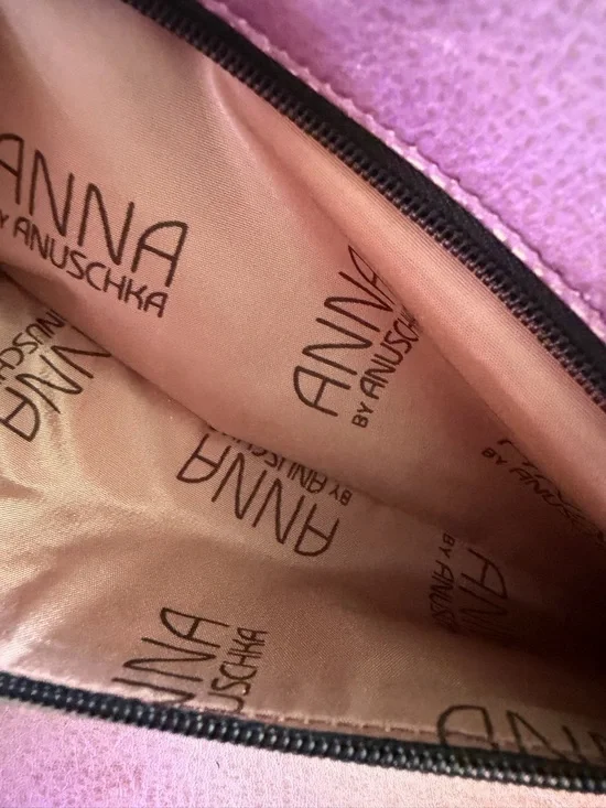 Anuschka Hand-Painted Hummingbird Floral Wallet in Pink Yellow Leather - Picture 8 of 10